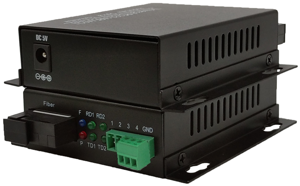 1路双向模拟量光端机-SC方口