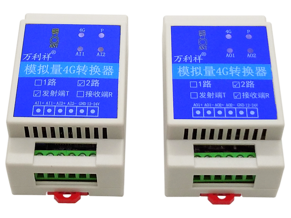 2路单向模拟量4G转换器