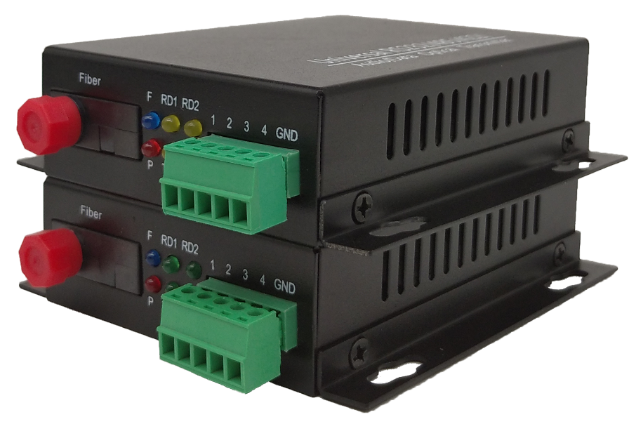 2路双向模拟量光端机-FC圆口