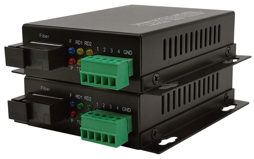 2路双向模拟量光端机-SC方口