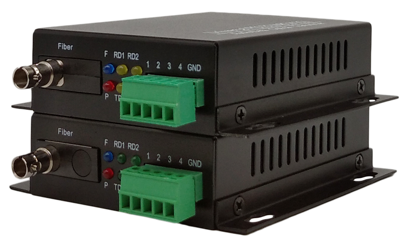 2路双向模拟量光端机-ST卡口