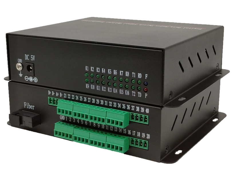 32路单向模拟量光端机-SC方口