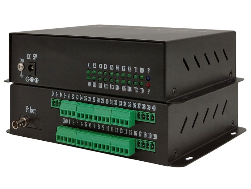 32路单向模拟量光端机-ST卡口