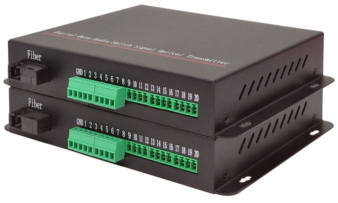 8路单向模拟量光端机-SC方口