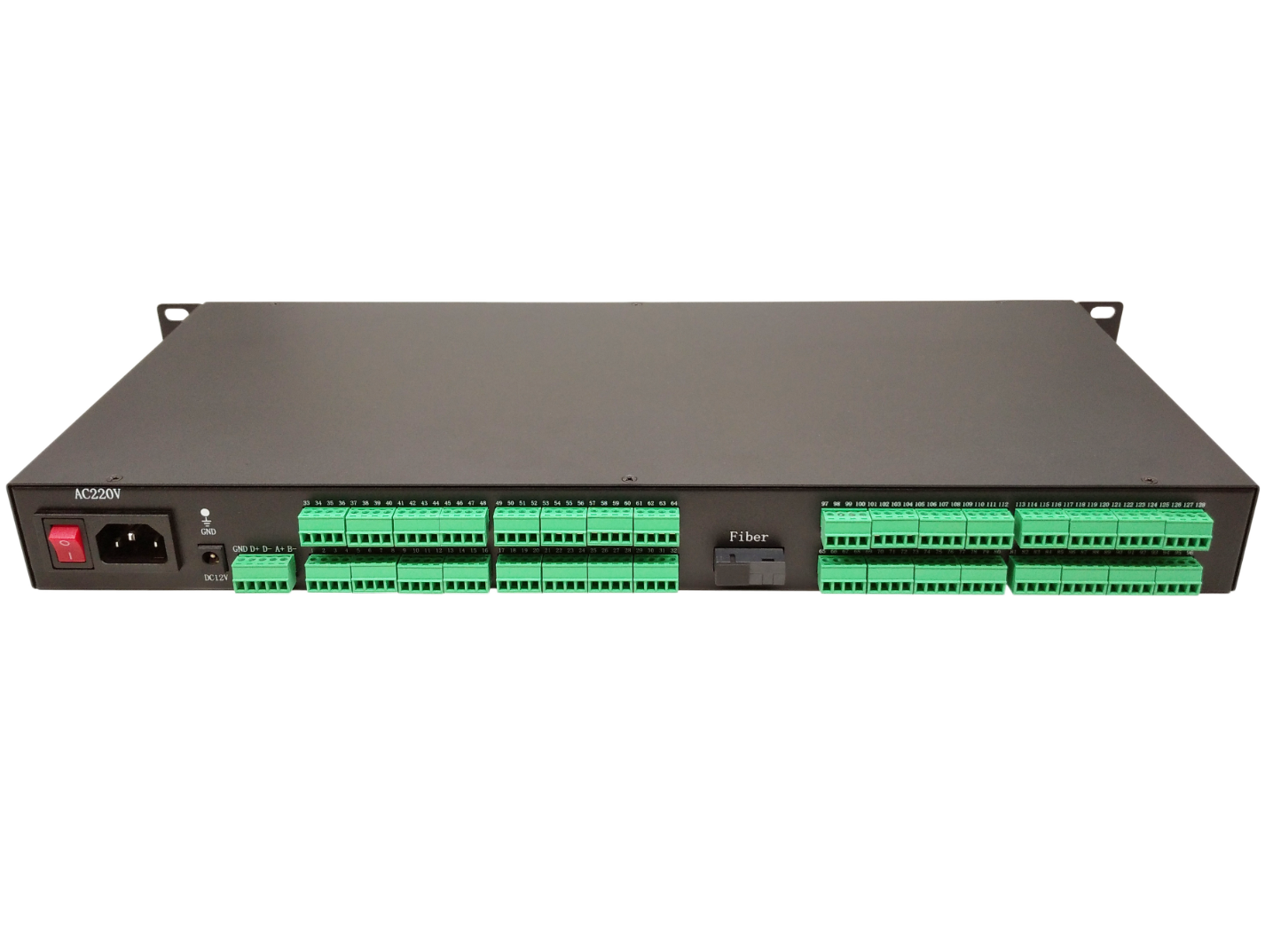 64路单向模拟量光端机-SC圆口