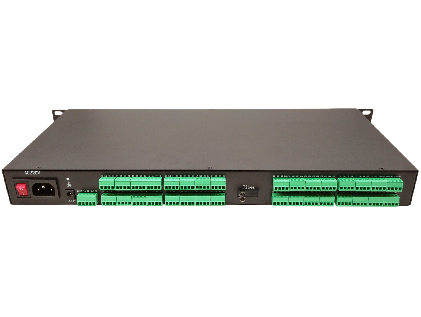 64路单向模拟量光端机-ST卡口